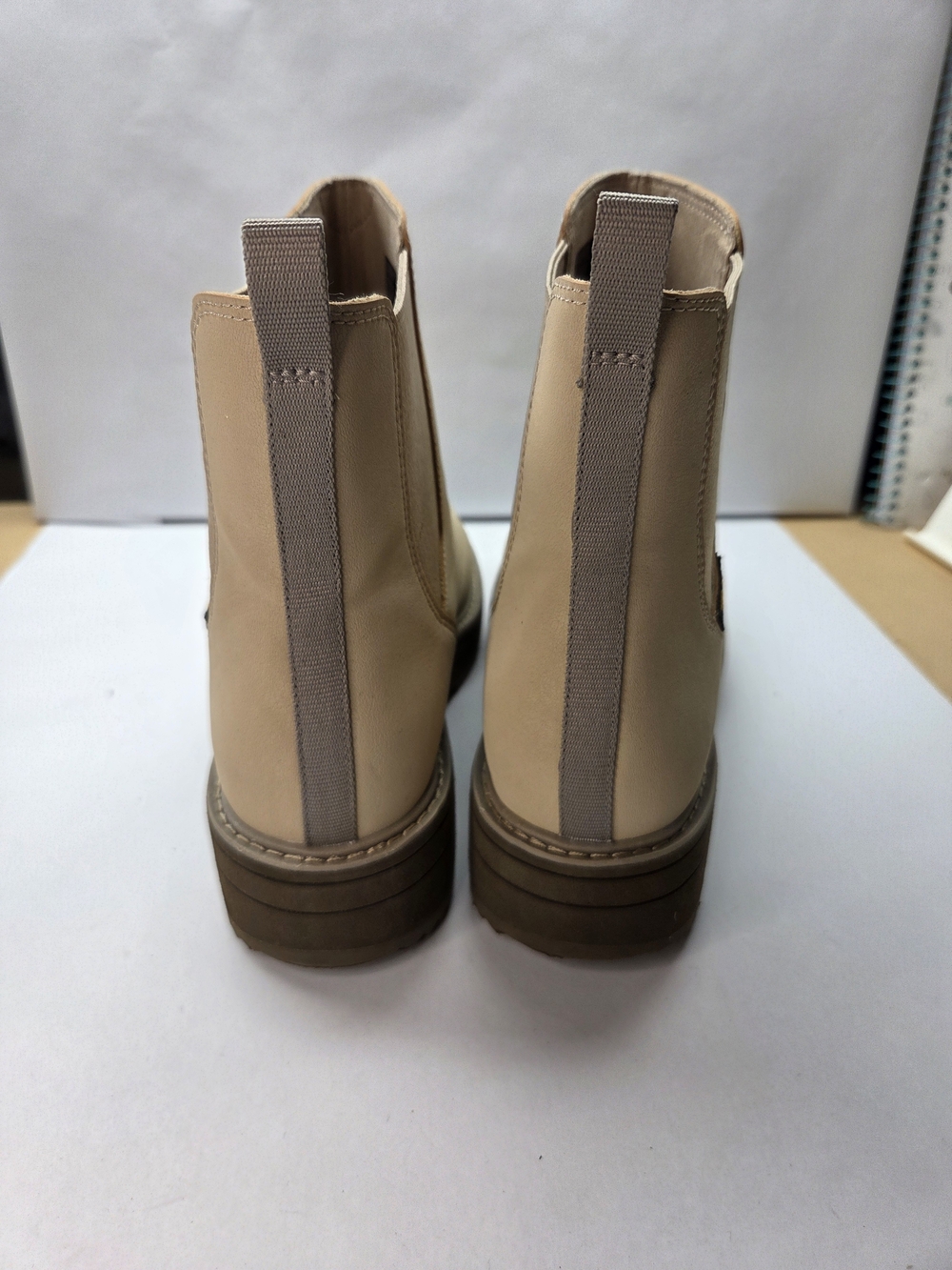 Teva Midform Chelsea Boot Sesame Leather Size 10 - Picture 6 of 9